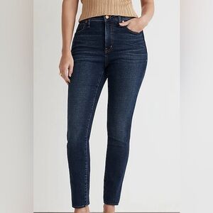 Madewell Curvy 10" High-Rise Skinny Jeans size 29 Kingston wash